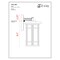 Z-Lite Jordan 1 Light Outdoor Wall Sconce, Oil Rubbed Bronze And Clear Seedy 570S-ORB - alternate 6